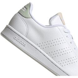 adidas Advantage Sneaker Damen 01F7 - ftwwht/ftwwht/lingrn 37 1/3