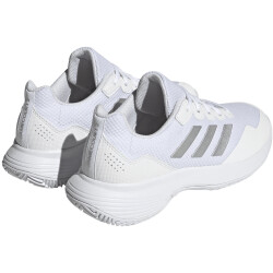 adidas Gamecourt 2.0 Tennisschuhe Damen 01F7 - ftwwht/silvmt/ftwwht 37 1/3