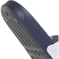 adidas Shower adilette Badelatschen Herren HQ6885 - cloud white/better scarlet/victory blue 39