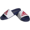 adidas Shower adilette Badelatschen Herren HQ6885 - cloud white/better scarlet/victory blue 39