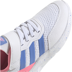 adidas Nebzed Elastic Lace Top Strap Laufschuhe Kinder 01F7 - ftwwht/blufus/beampk 31