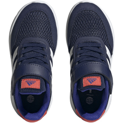 adidas Nebzed Elastic Lace Top Strap Laufschuhe Kinder 043A - dkblue/ftwwht/lucblu 31