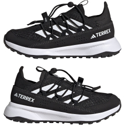 adidas TERREX Voyager 21 HEAT.RDY Travel Wanderschuhe Kinder HQ5826 - core black/cloud white/grey five 34