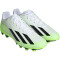adidas X Crazyfast.4 FxG Multi-Ground Fußballschuhe Herren 01F7 - ftwwht/cblack/luclem 44 2/3
