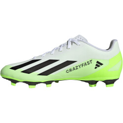 adidas X Crazyfast.4 FxG Multi-Ground Fußballschuhe Herren 01F7 - ftwwht/cblack/luclem 47 1/3