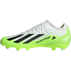 adidas X Crazyfast.3 FG Fußballschuhe 01F7 - ftwwht/cblack/luclem 44