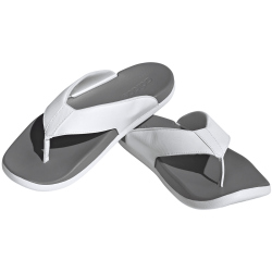 adidas Comfort adilette Zehentrenner Damen 01F7 - ftwwht/taumet/grethr 39