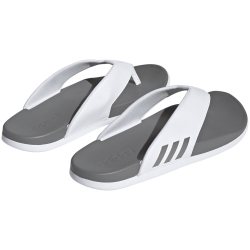 adidas Comfort adilette Zehentrenner Damen 01F7 - ftwwht/taumet/grethr 39