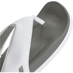 adidas Comfort adilette Zehentrenner Damen 01F7 - ftwwht/taumet/grethr 39