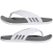 adidas Comfort adilette Zehentrenner Damen 01F7 - ftwwht/taumet/grethr 39