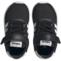 adidas Lite Racer 3.0 Hook-and-Loop Top Strap Sneaker Kinder A0QM - cblack/ftwwht/ftwwht 21