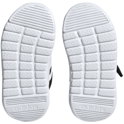 adidas Lite Racer 3.0 Hook-and-Loop Top Strap Sneaker Kinder A0QM - cblack/ftwwht/ftwwht 21