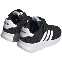 adidas Lite Racer 3.0 Hook-and-Loop Top Strap Sneaker Kinder A0QM - cblack/ftwwht/ftwwht 21