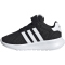adidas Lite Racer 3.0 Hook-and-Loop Top Strap Sneaker Kinder A0QM - cblack/ftwwht/ftwwht 21