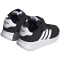 adidas Lite Racer 3.0 Hook-and-Loop Top Strap Sneaker Kinder A0QM - cblack/ftwwht/ftwwht 21