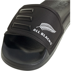 adidas TND All Blacks Badelatschen mit Klettverschluss und Cloudfoam Sohle A0QM - cblack/ftwwht/gresix/black 40.5