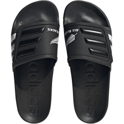 adidas TND All Blacks Badelatschen mit Klettverschluss und Cloudfoam Sohle A0QM - cblack/ftwwht/gresix/black 40.5