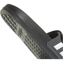 adidas TND All Blacks Badelatschen mit Klettverschluss und Cloudfoam Sohle A0QM - cblack/ftwwht/gresix/black 40.5