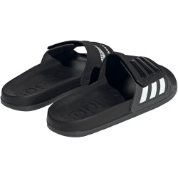 adidas TND All Blacks Badelatschen mit Klettverschluss und Cloudfoam Sohle A0QM - cblack/ftwwht/gresix/black 42