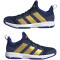 adidas Stabil Indoor Hallenschuhe Kinder AEQ1 - tenabl/magold/lucblu 32