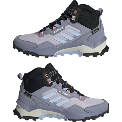 adidas TERREX AX4 Mid GORE-TEX Wanderschuhe Damen AESY - silvio/bludaw/sogold 37 1/3