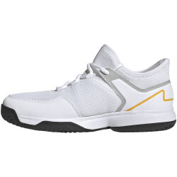 adidas Ubersonic 4 Kids Tennisschuhe Kinder 01F7 - ftwwht/cblack/sogold 32