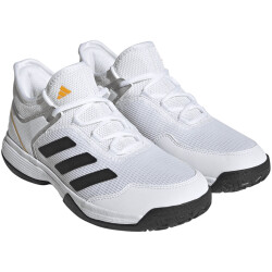 adidas Ubersonic 4 Kids Tennisschuhe Kinder 01F7 - ftwwht/cblack/sogold 32