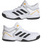 adidas Ubersonic 4 Kids Tennisschuhe Kinder 01F7 - ftwwht/cblack/sogold 32