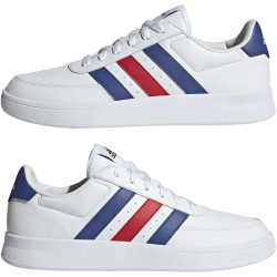 adidas Breaknet 2.0 Sneaker Herren HP9424 - cloud white/semi lucid blue/better scarlet 46 2/3