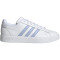 adidas Grand Court Cloudfoam Comfort Sneaker Damen 01F7 - ftwwht/bludaw/sildaw 38