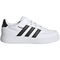 adidas Breaknet Court Elastic Lace and Top Strap Sneaker Kinder 01F7 - ftwwht/cblack/cblack 28