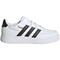 adidas Breaknet Court Elastic Lace and Top Strap Sneaker Kinder 01F7 - ftwwht/cblack/cblack 28