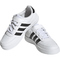 adidas Breaknet Court Elastic Lace and Top Strap Sneaker Kinder 01F7 - ftwwht/cblack/cblack 28