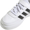 adidas Breaknet Court Elastic Lace and Top Strap Sneaker Kinder 01F7 - ftwwht/cblack/cblack 28