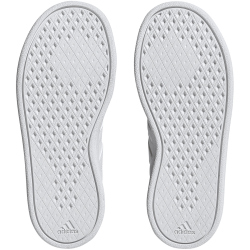 adidas Breaknet Court Lace Sneaker Kinder 01F7 - ftwwht/ftwwht/greone 35