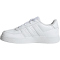 adidas Breaknet Court Lace Sneaker Kinder 01F7 - ftwwht/ftwwht/greone 35