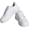 adidas Breaknet Court Lace Sneaker Kinder 01F7 - ftwwht/ftwwht/greone 35