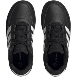 adidas Breaknet Court Lace Sneaker Kinder A0QM - cblack/ftwwht/ftwwht 32