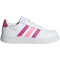adidas Breaknet Court Lace Sneaker Kinder 01F7 - ftwwht/lucfuc/beampk 35