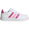 adidas Breaknet Court Lace Sneaker Kinder 01F7 - ftwwht/lucfuc/beampk 35