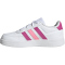 adidas Breaknet Court Lace Sneaker Kinder 01F7 - ftwwht/lucfuc/beampk 35
