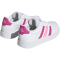 adidas Breaknet Court Lace Sneaker Kinder 01F7 - ftwwht/lucfuc/beampk 35