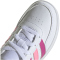 adidas Breaknet Court Lace Sneaker Kinder 01F7 - ftwwht/lucfuc/beampk 35