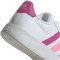 adidas Breaknet Court Lace Sneaker Kinder 01F7 - ftwwht/lucfuc/beampk 35