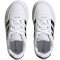 adidas Breaknet Court Lace Sneaker Kinder 01F7 - ftwwht/cblack/cblack 31