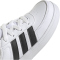 adidas Breaknet Court Lace Sneaker Kinder 01F7 - ftwwht/cblack/cblack 31