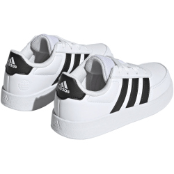 adidas Breaknet Court Lace Sneaker Kinder 01F7 - ftwwht/cblack/cblack 35