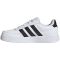 adidas Breaknet Court Lace Sneaker Kinder 01F7 - ftwwht/cblack/cblack 35