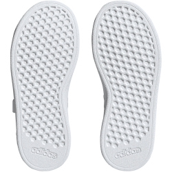 adidas Grand Court Elastic Lace and Top Strap Sneaker mit Klettverschlu&szlig; Kinder 01F7 - ftwwht/lucblu/preblu 34