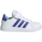 adidas Grand Court Elastic Lace and Top Strap Sneaker mit Klettverschlu&szlig; Kinder 01F7 - ftwwht/lucblu/preblu 34